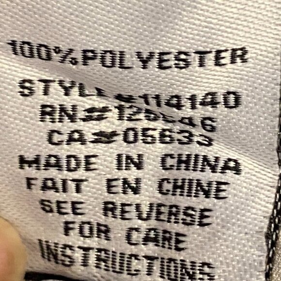 LIV BY HABITAT Lightweight Sleeveless Crinkle Tunic Top Striped Sz M #275H - Picture 8 of 9